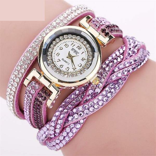 Fashion Luxury Casual Rhinestone Quartz Bracelet Watches for Women