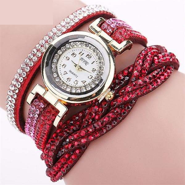 Fashion Luxury Casual Rhinestone Quartz Bracelet Watches for Women