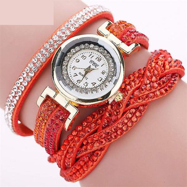 Fashion Luxury Casual Rhinestone Quartz Bracelet Watches for Women