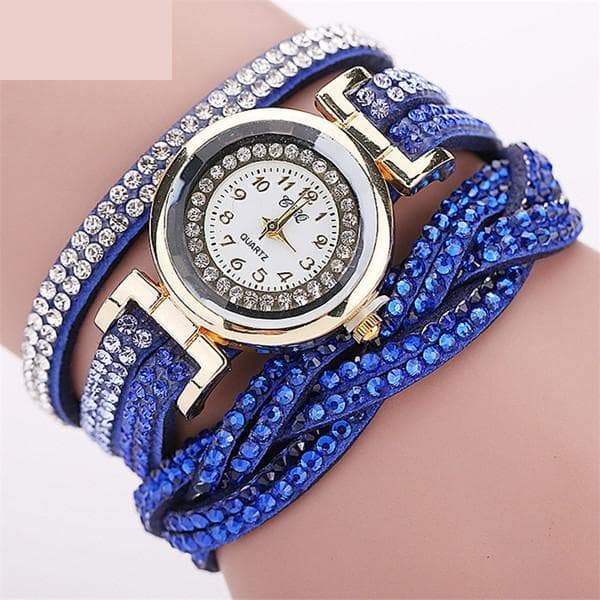 Fashion Luxury Casual Rhinestone Quartz Bracelet Watches for Women