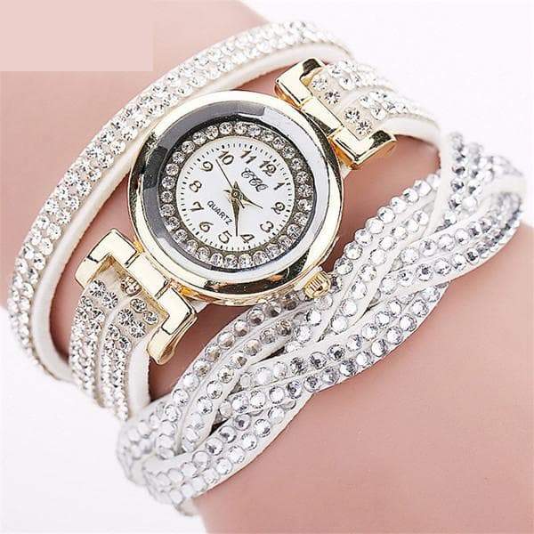 Fashion Luxury Casual Rhinestone Quartz Bracelet Watches for Women