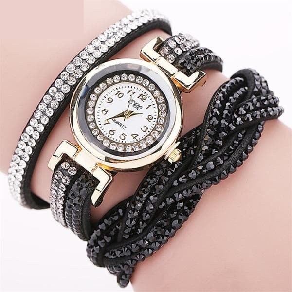 Fashion Luxury Casual Rhinestone Quartz Bracelet Watches for Women