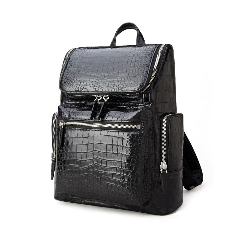  Fashion Luxury Travel Business Genuine Leather Backpack for Men Women - Backpacks - DYAVOR® 
