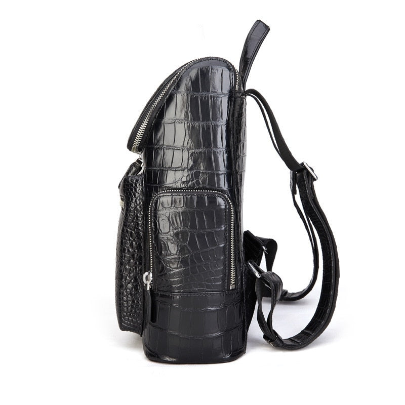  Fashion Luxury Travel Business Genuine Leather Backpack for Men Women - Backpacks - DYAVOR® 