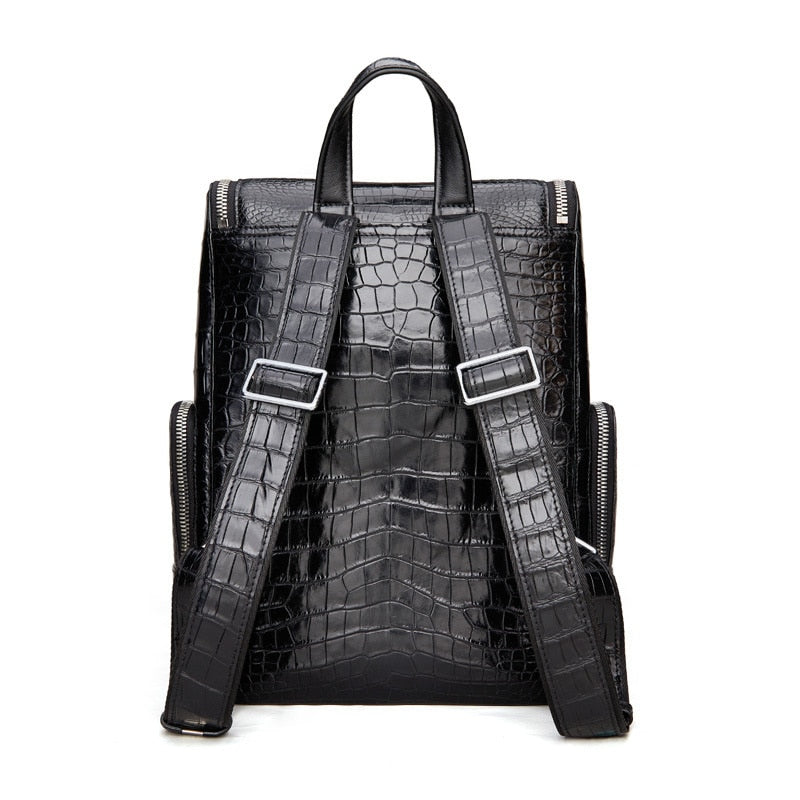  Fashion Luxury Travel Business Genuine Leather Backpack for Men Women - Backpacks - DYAVOR® 