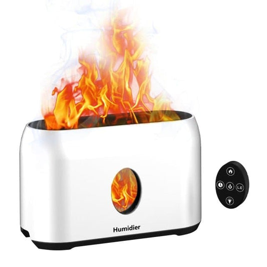  Flame Mist Humidifier with Remote Control (200ml) - Beauty And Personal Care - DYAVOR® 