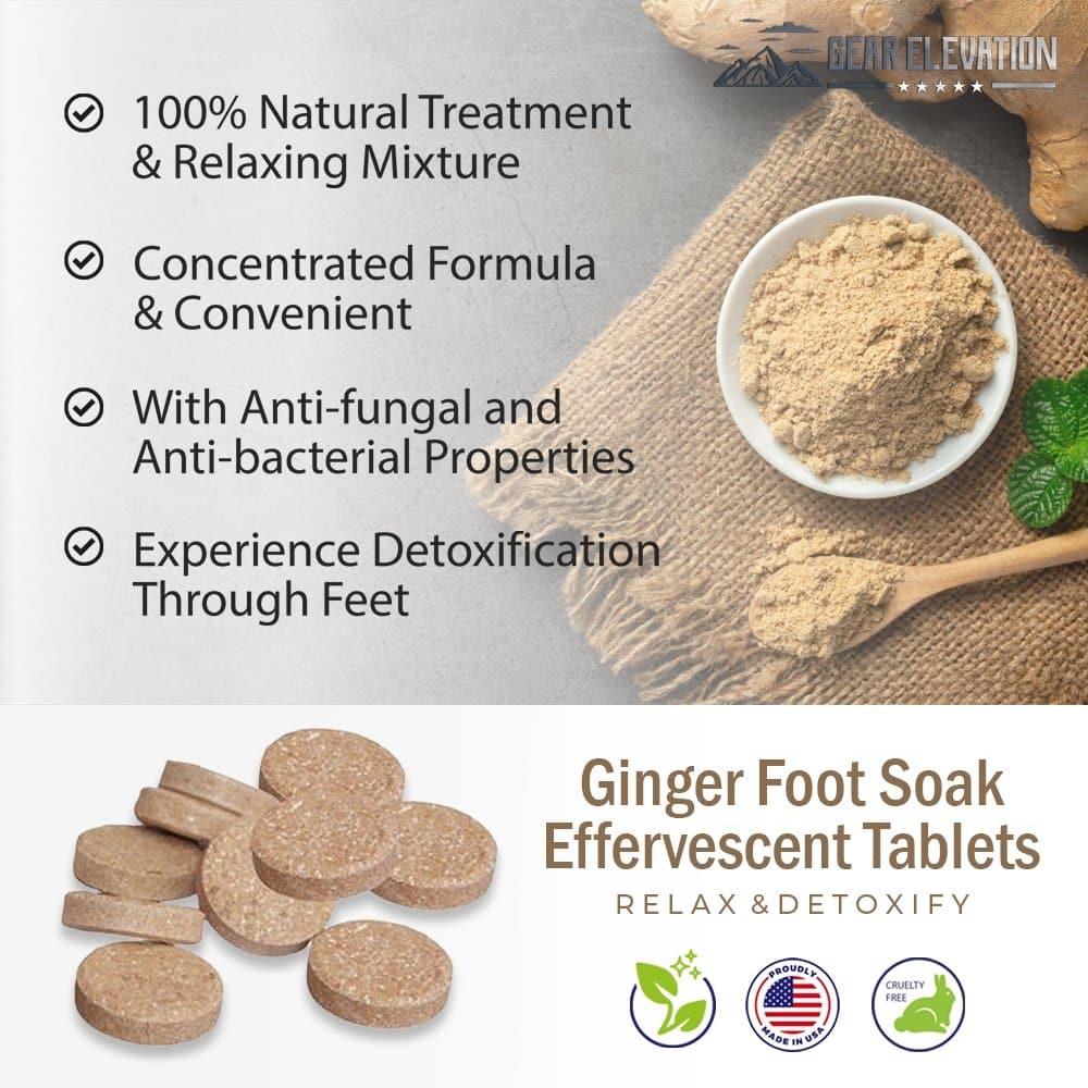  Ginger Foot Soak Tablets - Beauty And Personal Care - DYAVOR® 