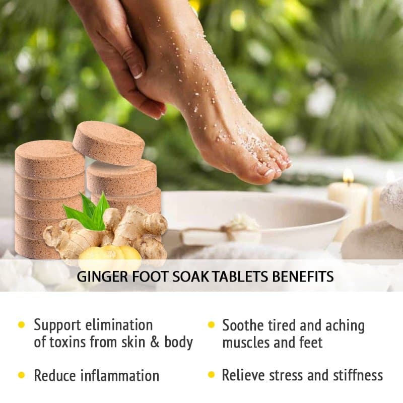  Ginger Foot Soak Tablets - Beauty And Personal Care - DYAVOR® 