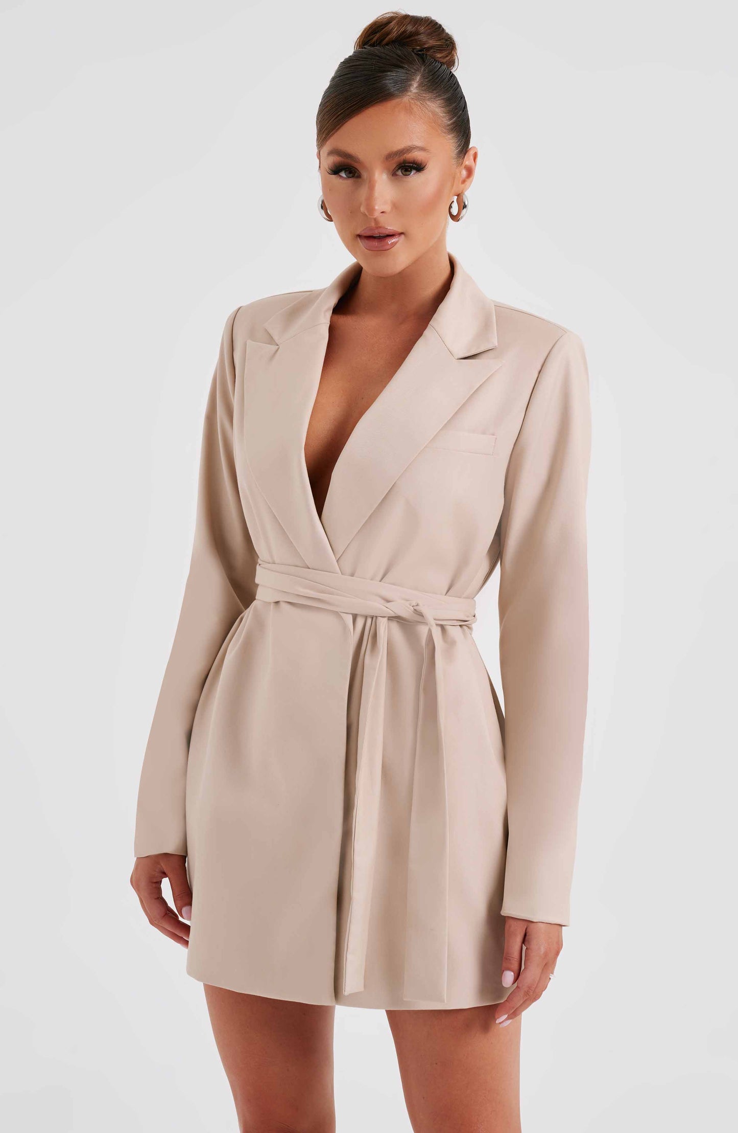  Heather Suit Dress - Beige - Dress - DYAVOR® 