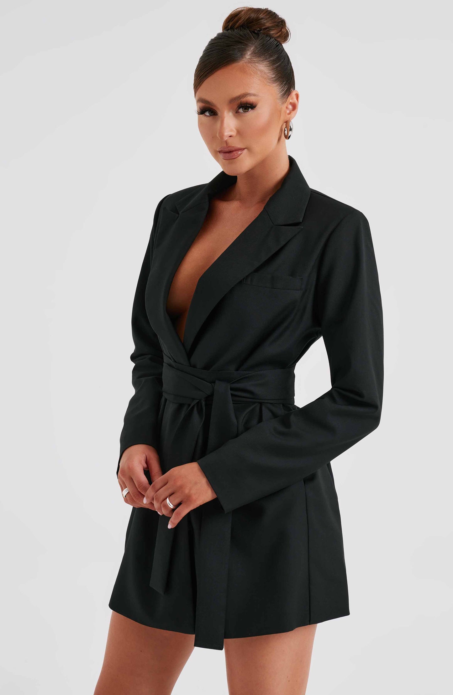  Heather Suit Dress - Black - Dress - DYAVOR® 