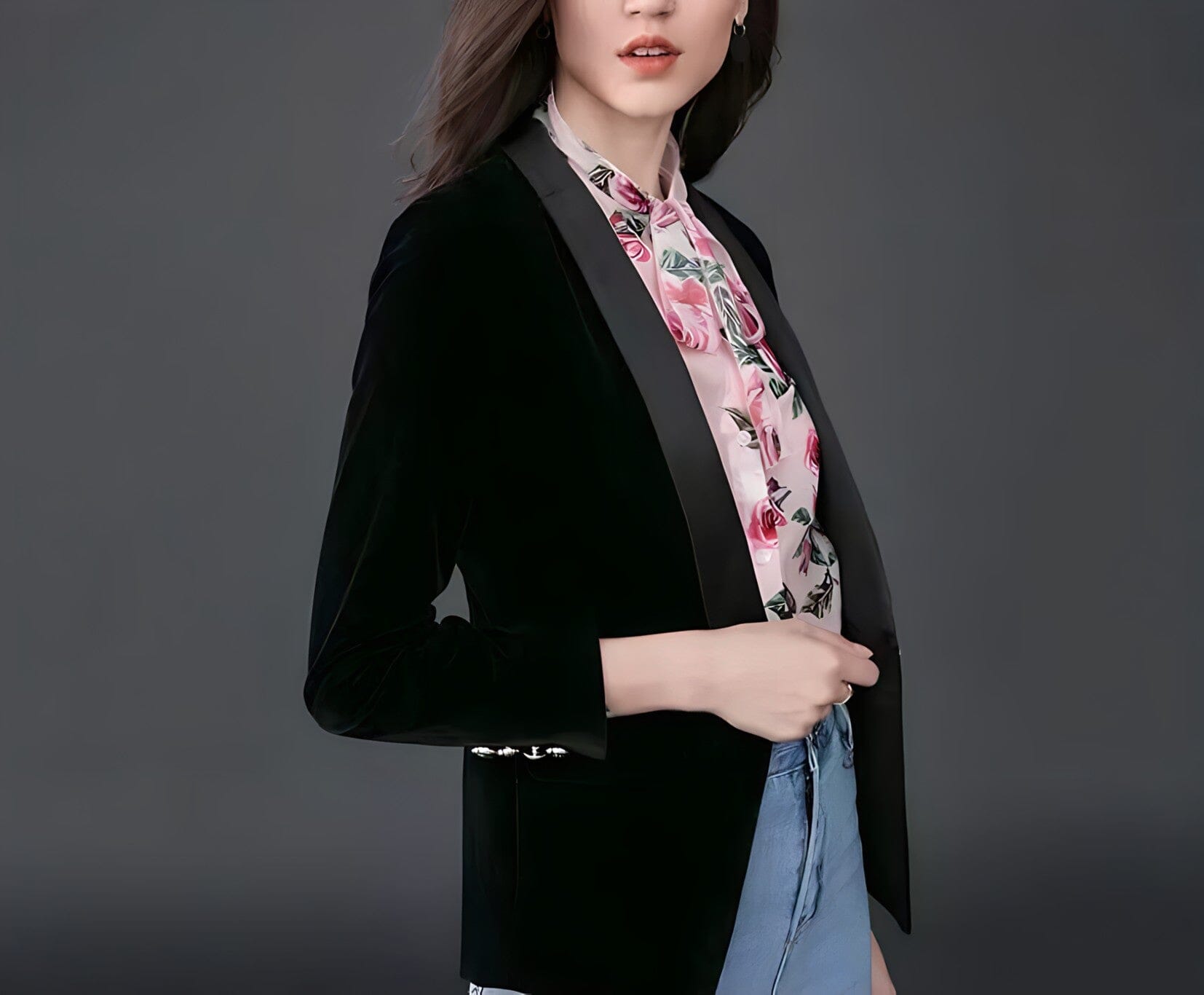  The Camille Velvet Slim Fit Blazer - Multiple Colors -  - DYAVOR® 