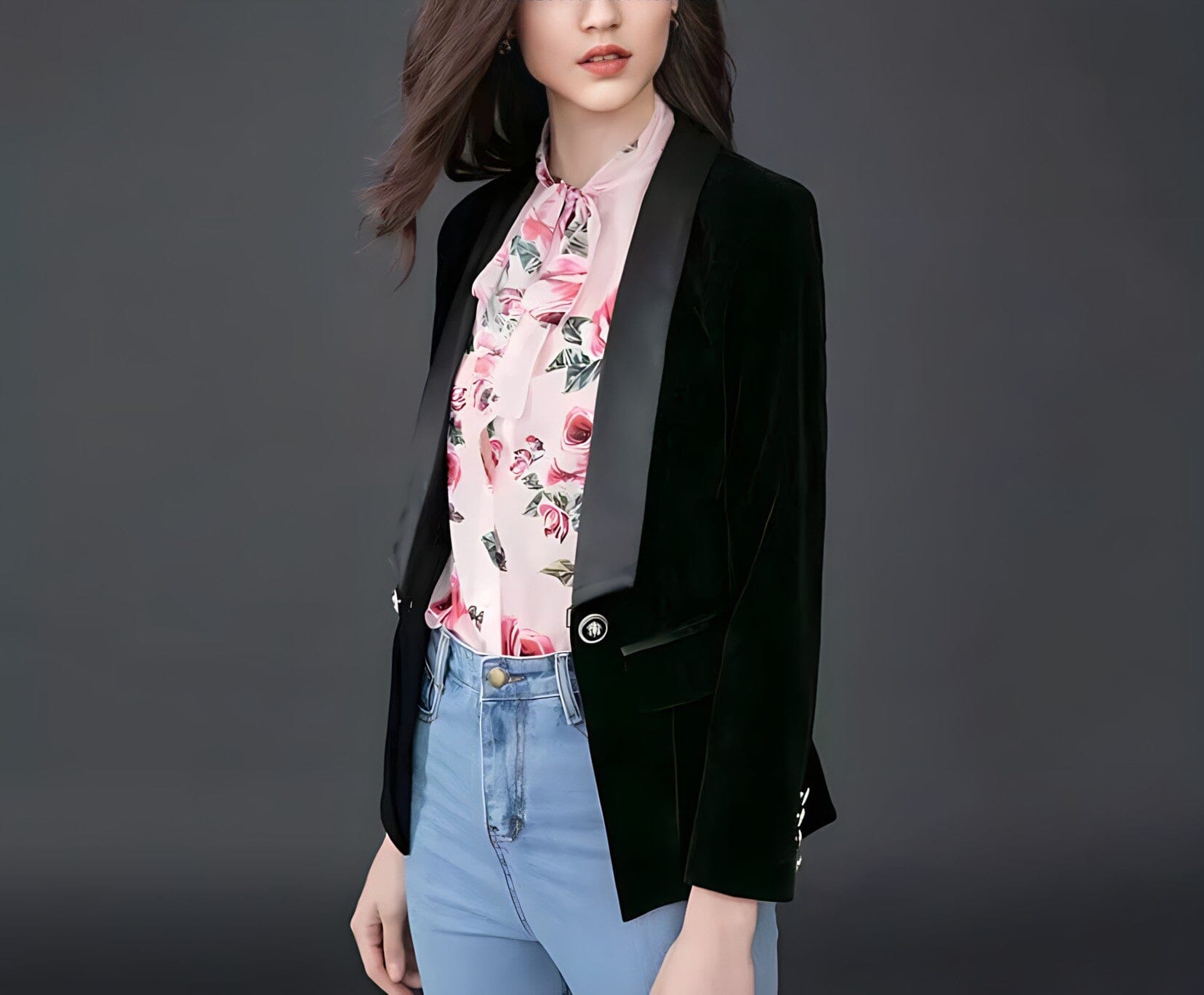  The Camille Velvet Slim Fit Blazer - Multiple Colors -  - DYAVOR® 
