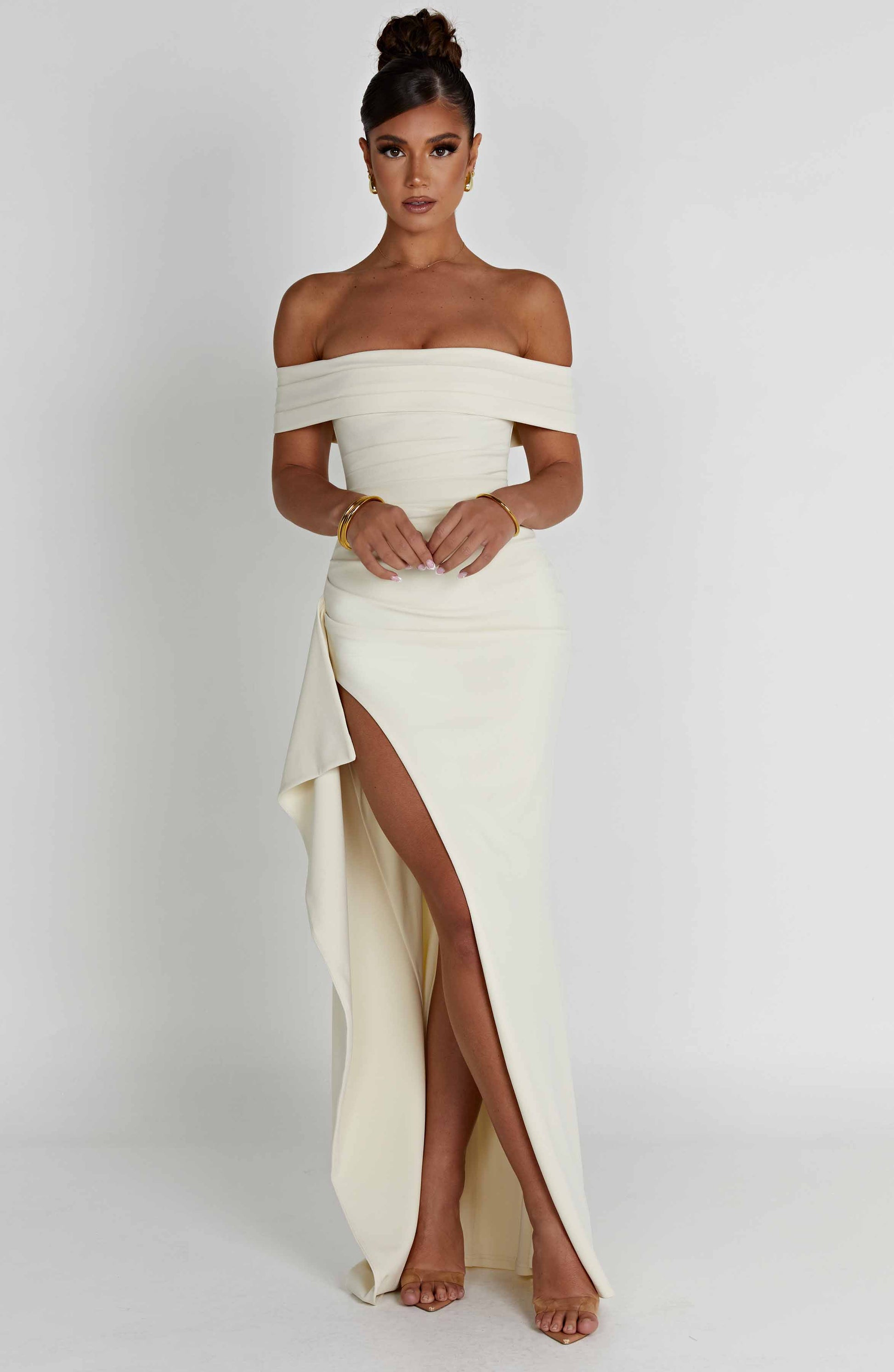  Joyce Maxi Dress - Ivory - Dress - DYAVOR® 