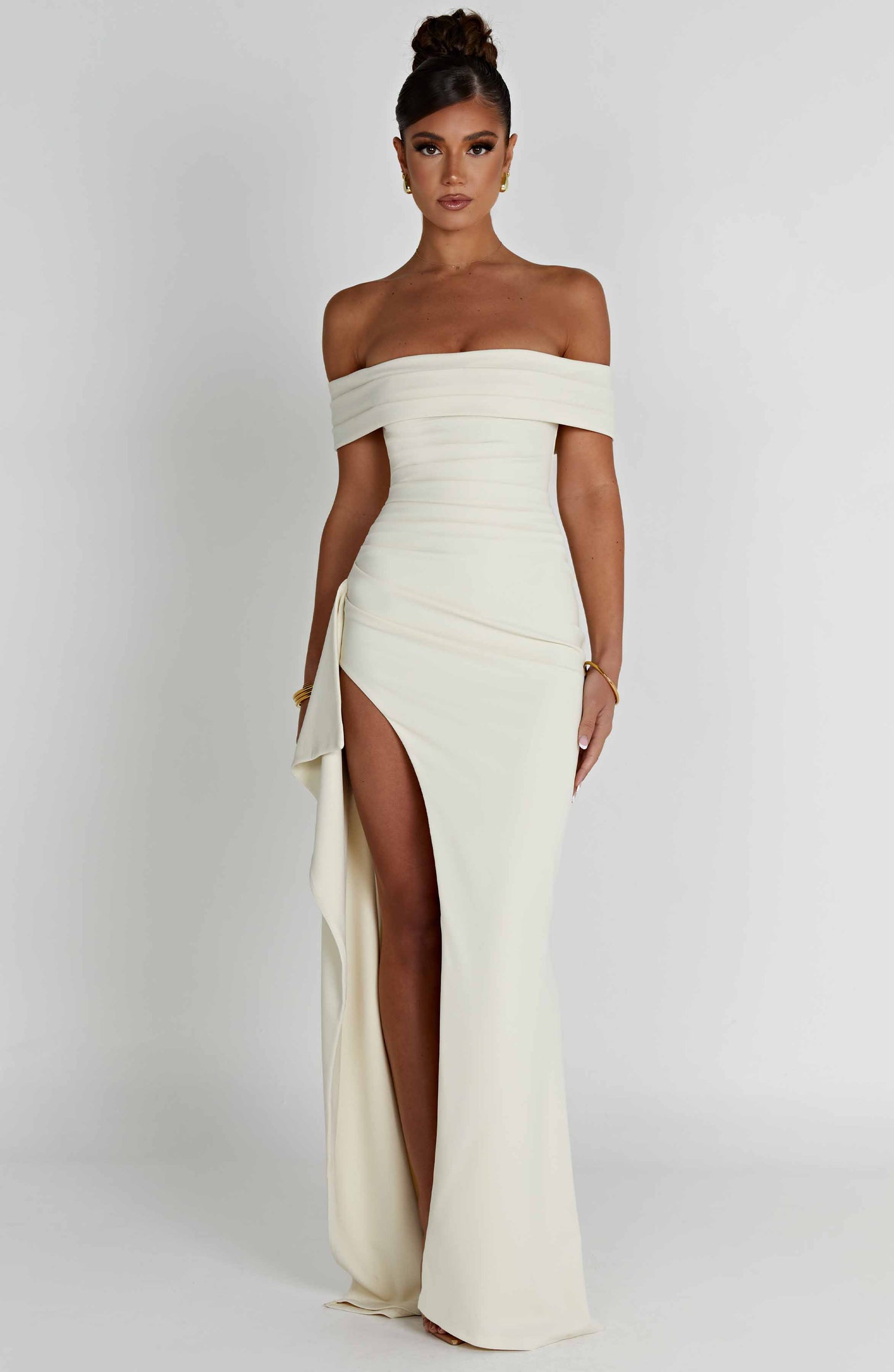  Joyce Maxi Dress - Ivory - Dress - DYAVOR® 