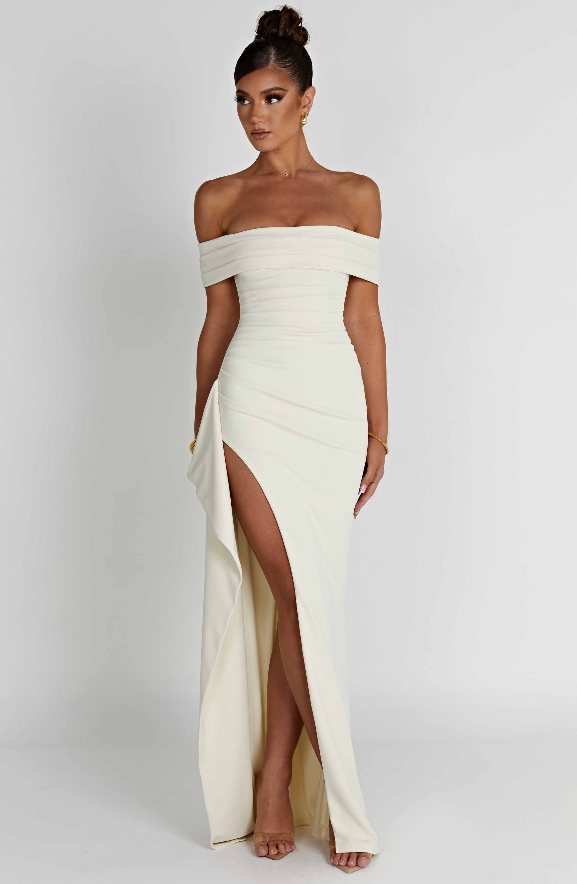  Joyce Maxi Dress - Ivory - Dress - DYAVOR® 