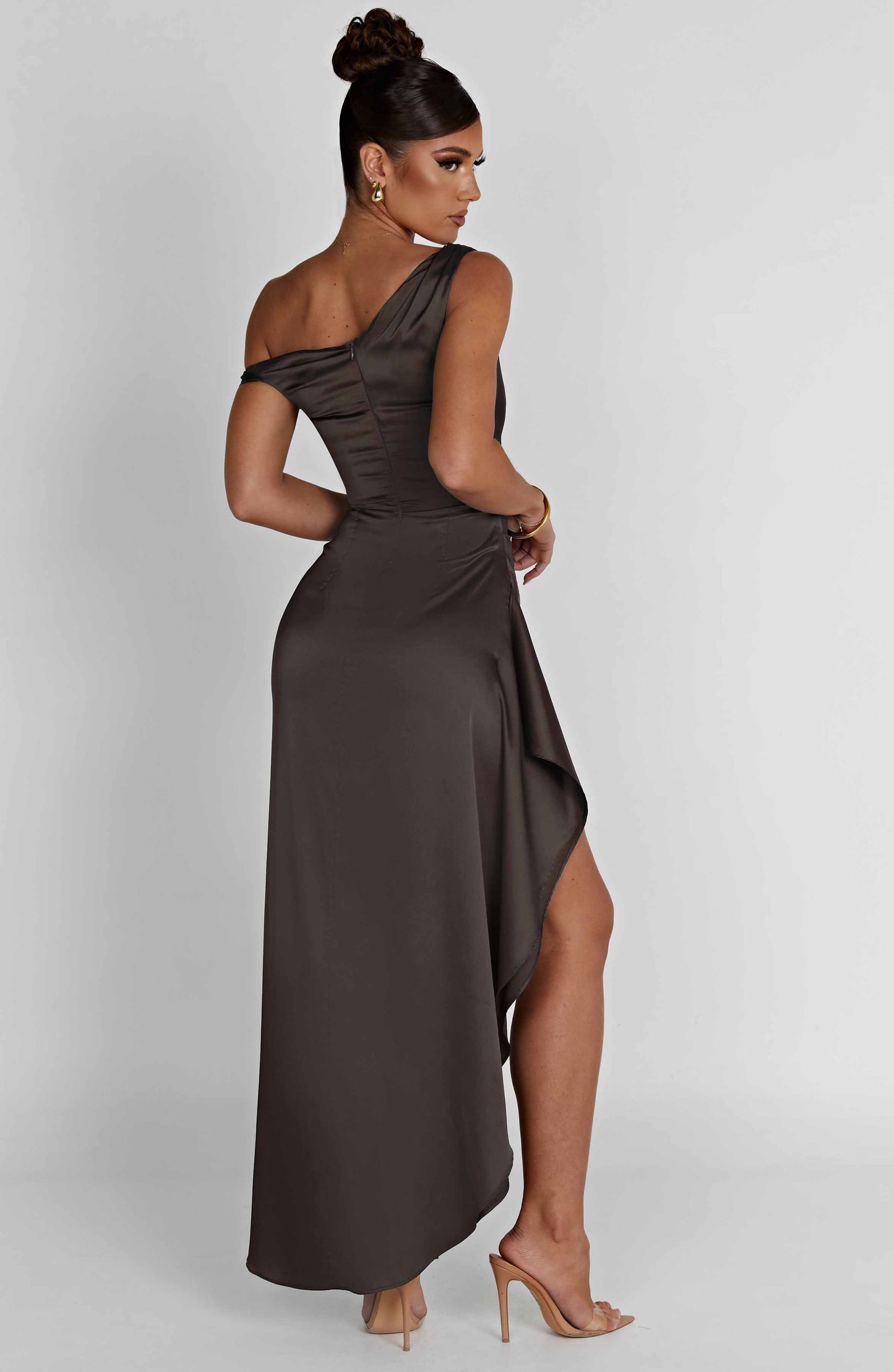  Juliene Maxi Dress - Charcoal - Dress - DYAVOR® 