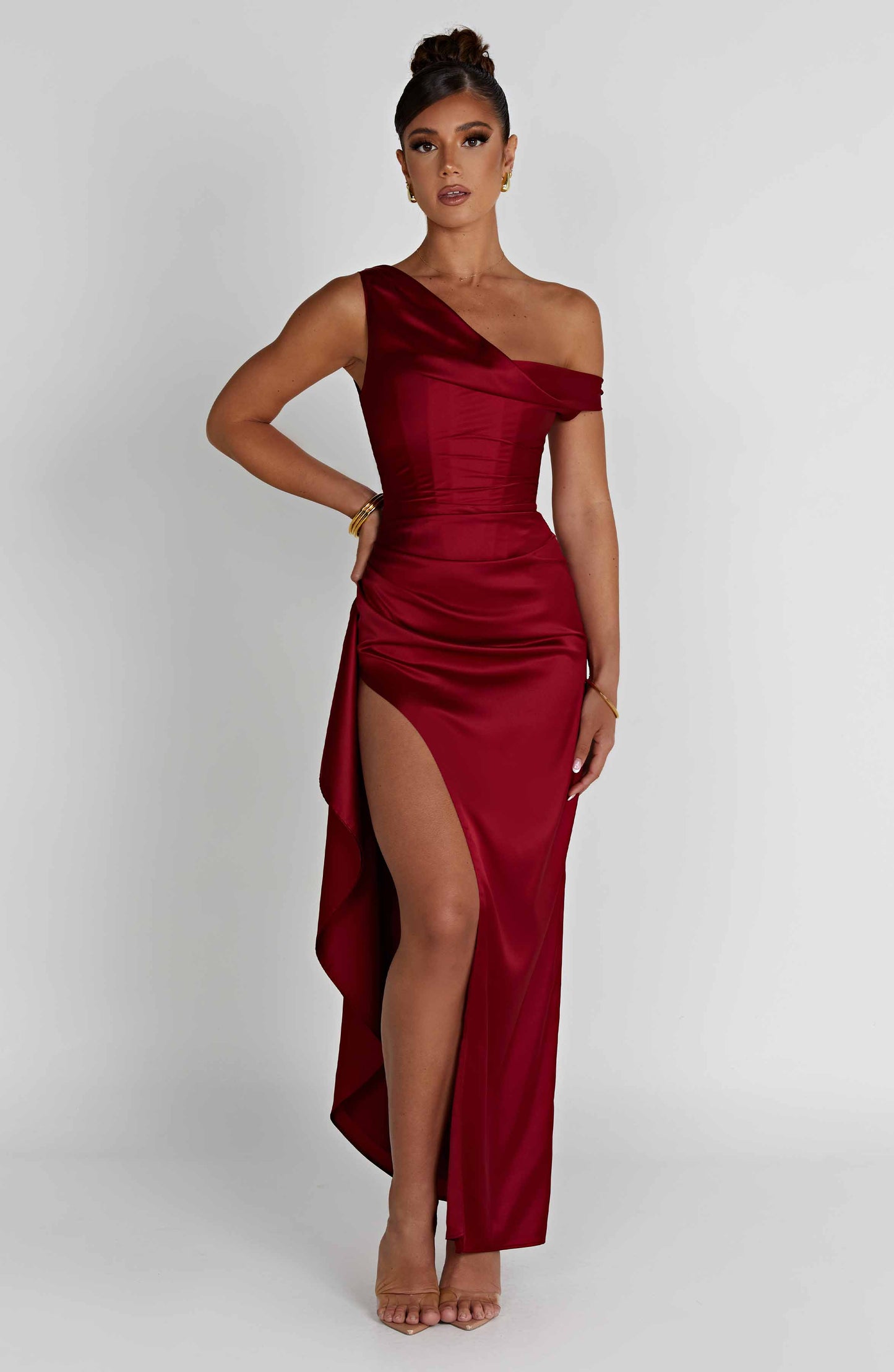 Juliene Maxi Dress - Wine