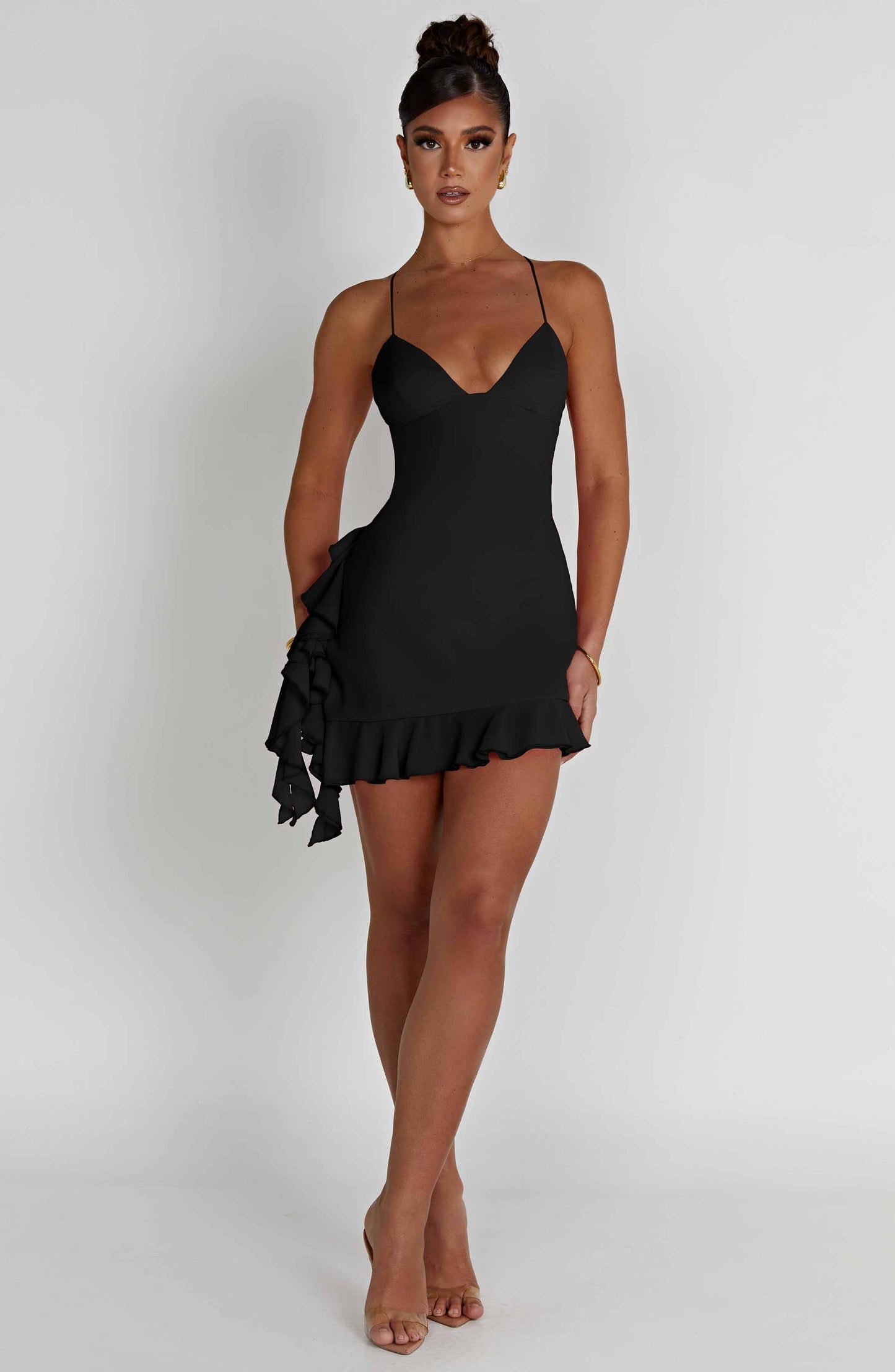  Larosa Mini Dress - Black - Dress - DYAVOR® 