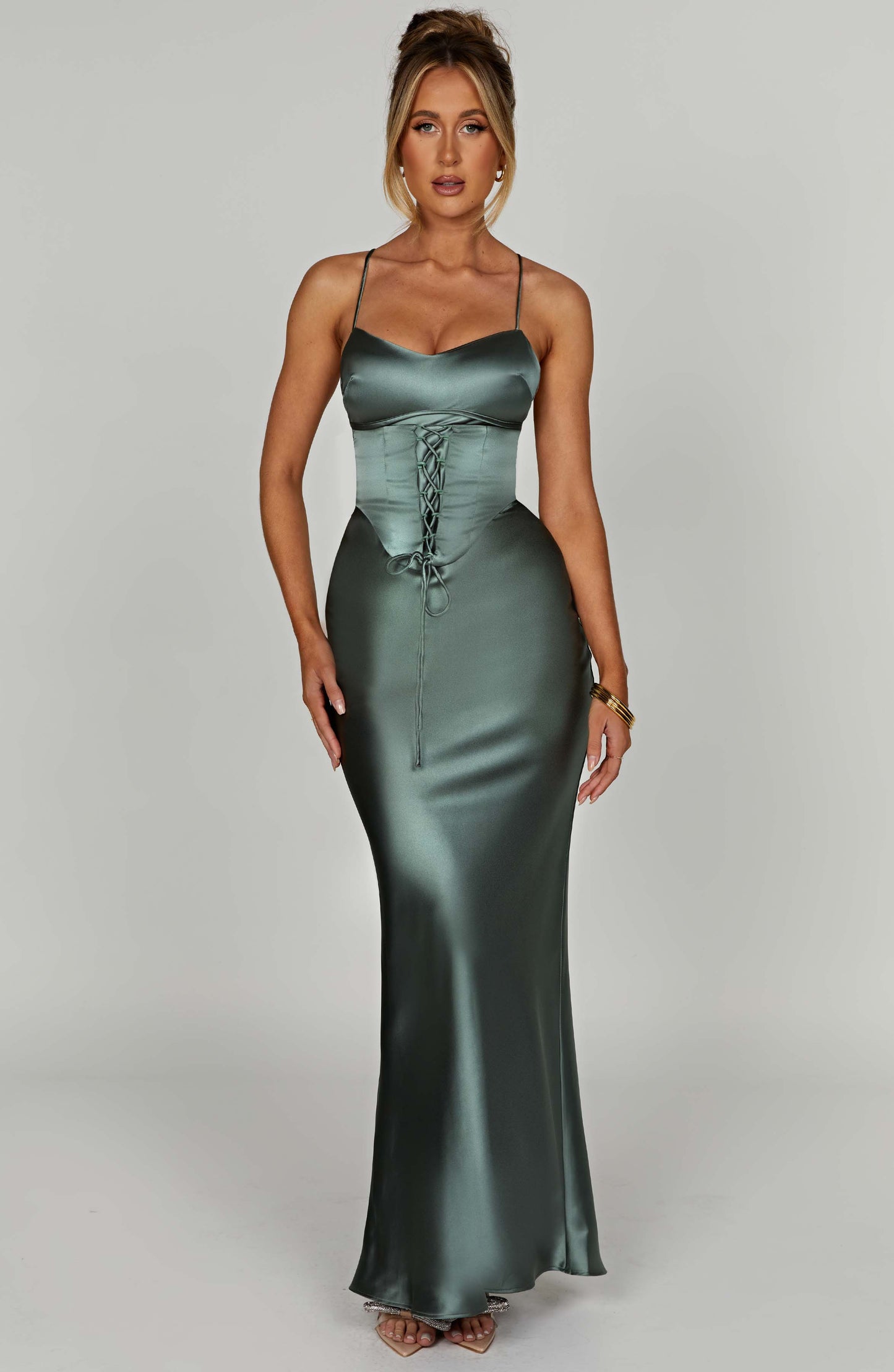  Lillia Maxi Dress - Sage - Dress - DYAVOR® 