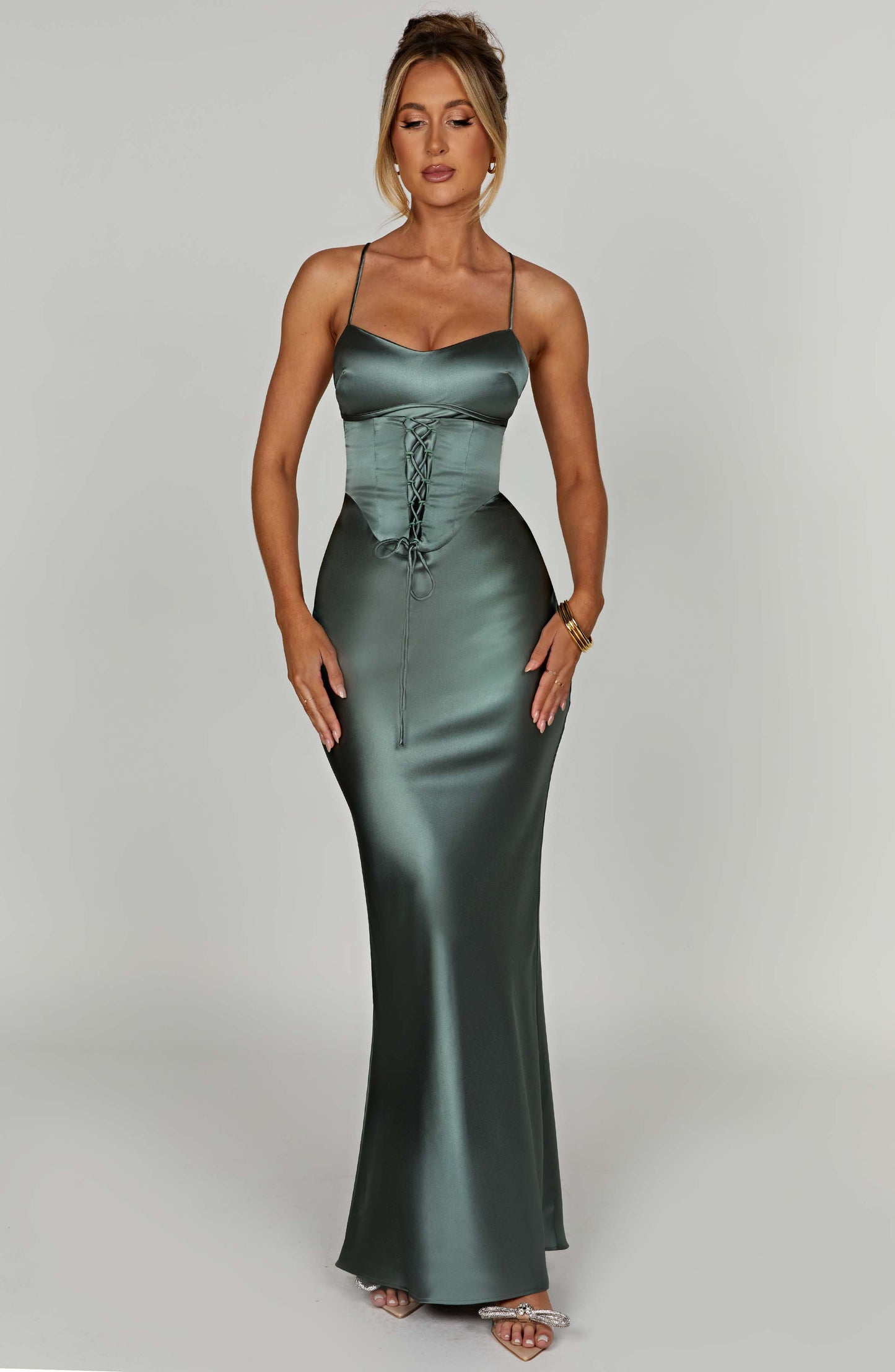  Lillia Maxi Dress - Sage - Dress - DYAVOR® 