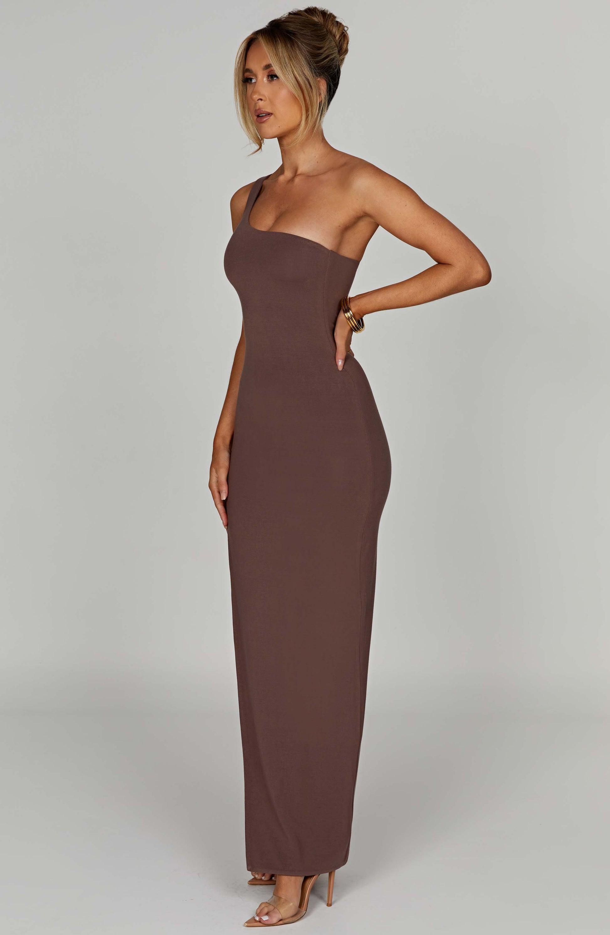  London Maxi Dress - Chocolate - Dress - DYAVOR® 