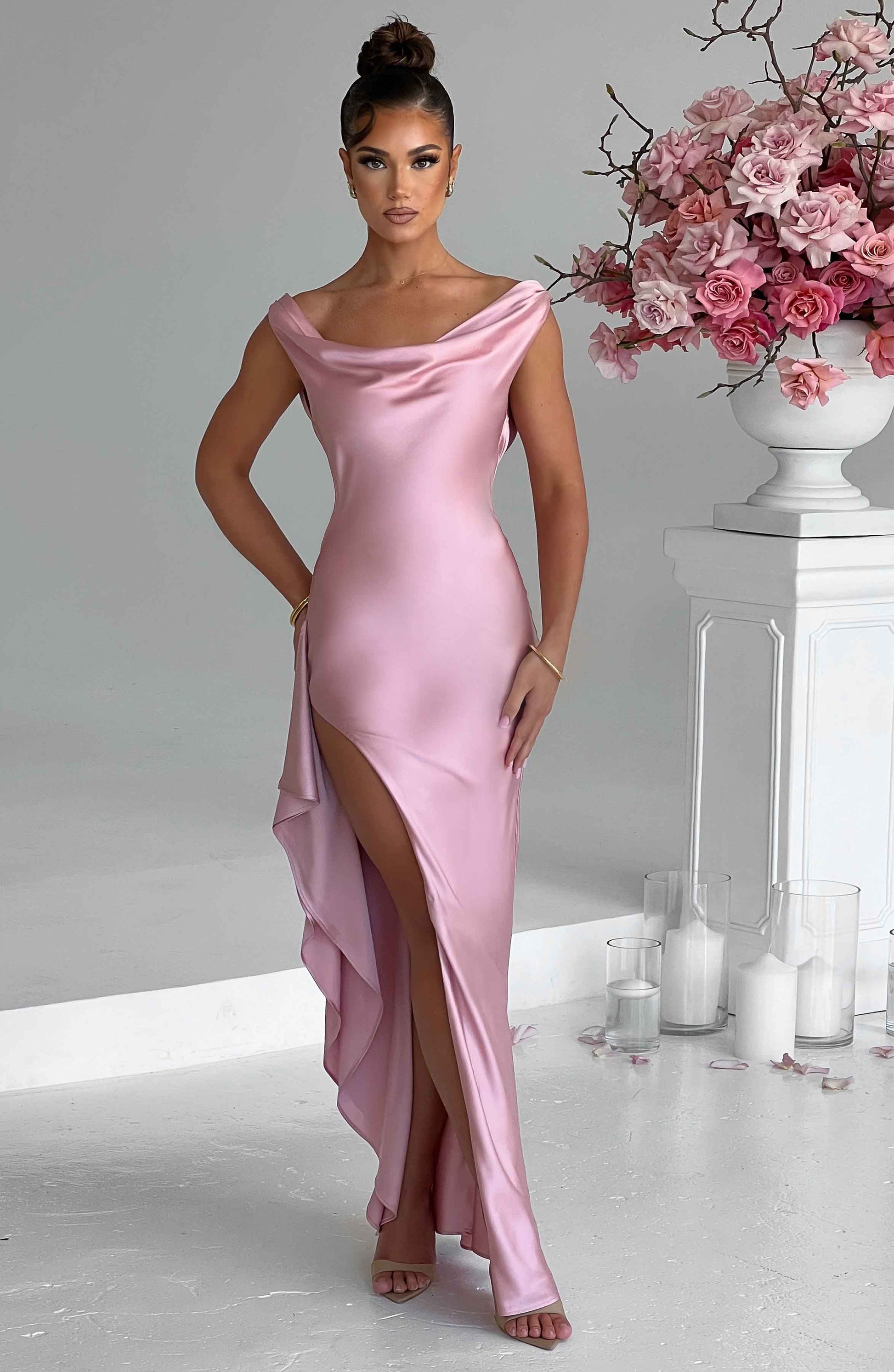  Marilyn Maxi Dress - Blush - Dress - DYAVOR® 