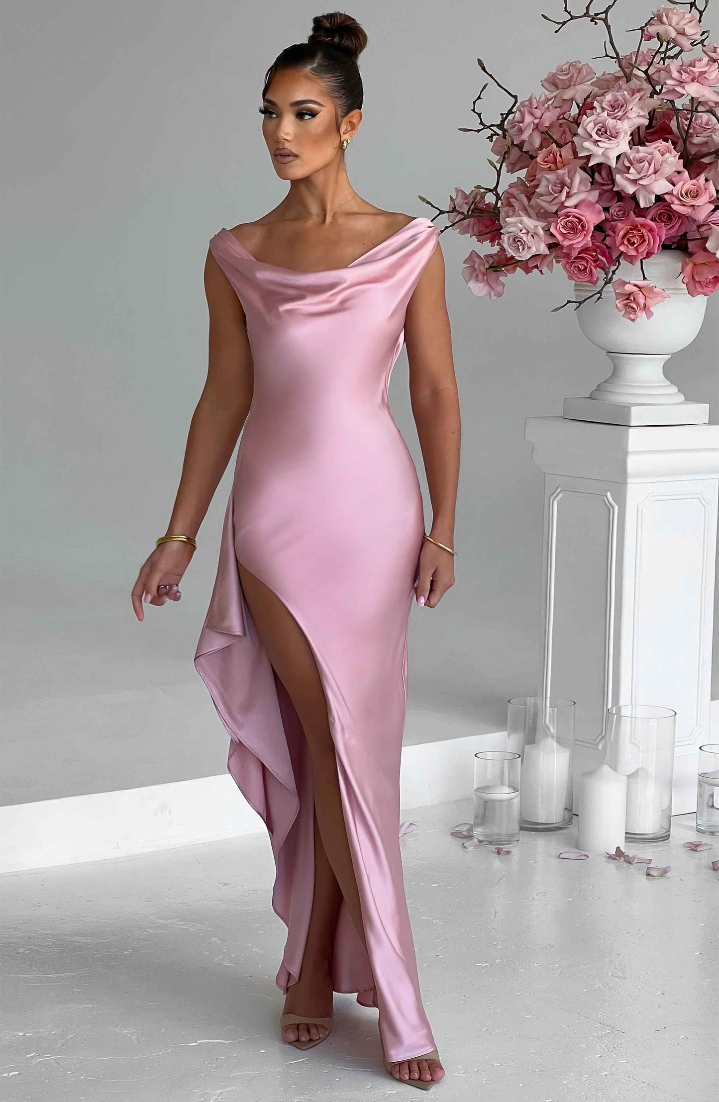  Marilyn Maxi Dress - Blush - Dress - DYAVOR® 