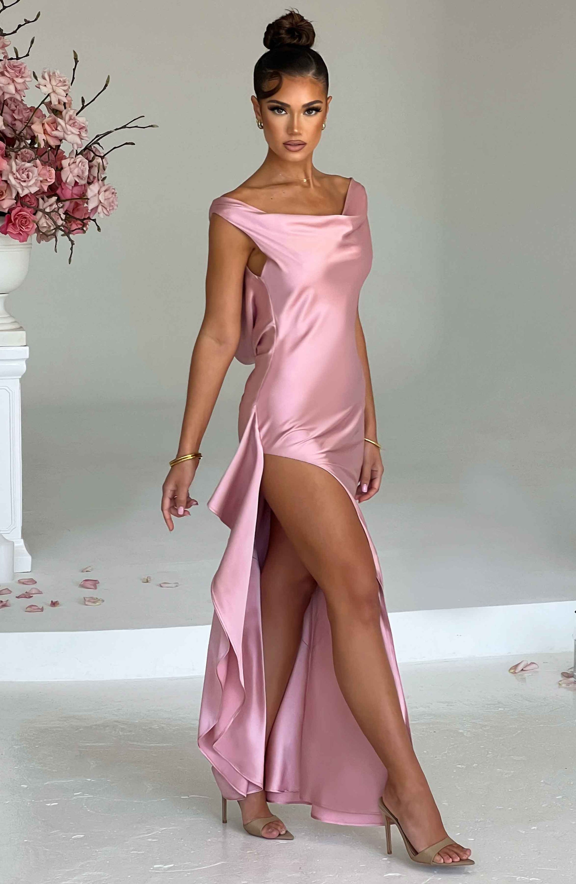  Marilyn Maxi Dress - Blush - Dress - DYAVOR® 