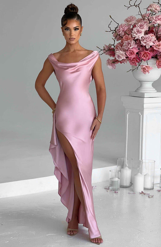  Marilyn Maxi Dress - Blush - Dress - DYAVOR® 