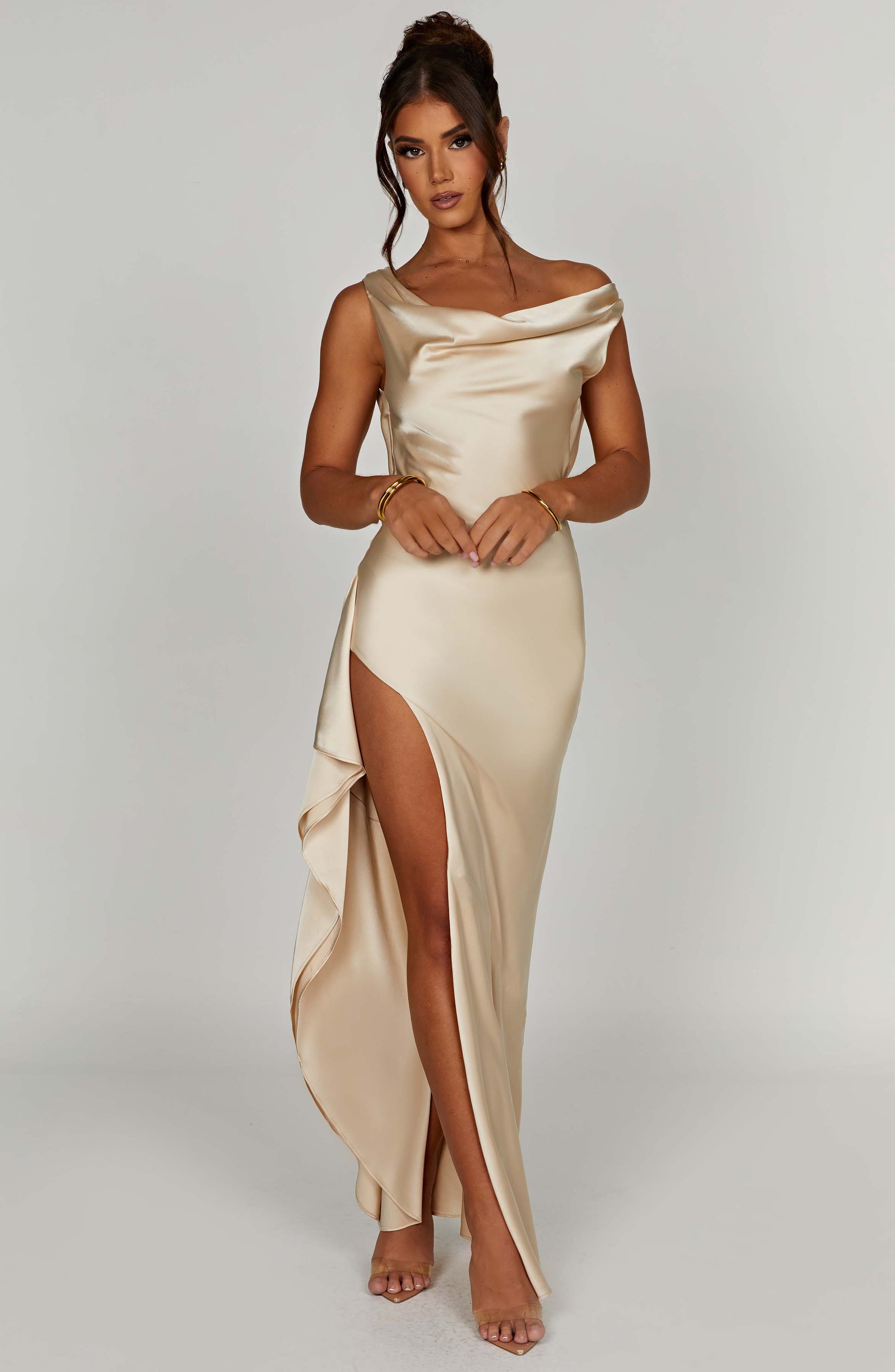  Marilyn Maxi Dress - Champagne - Dress - DYAVOR® 