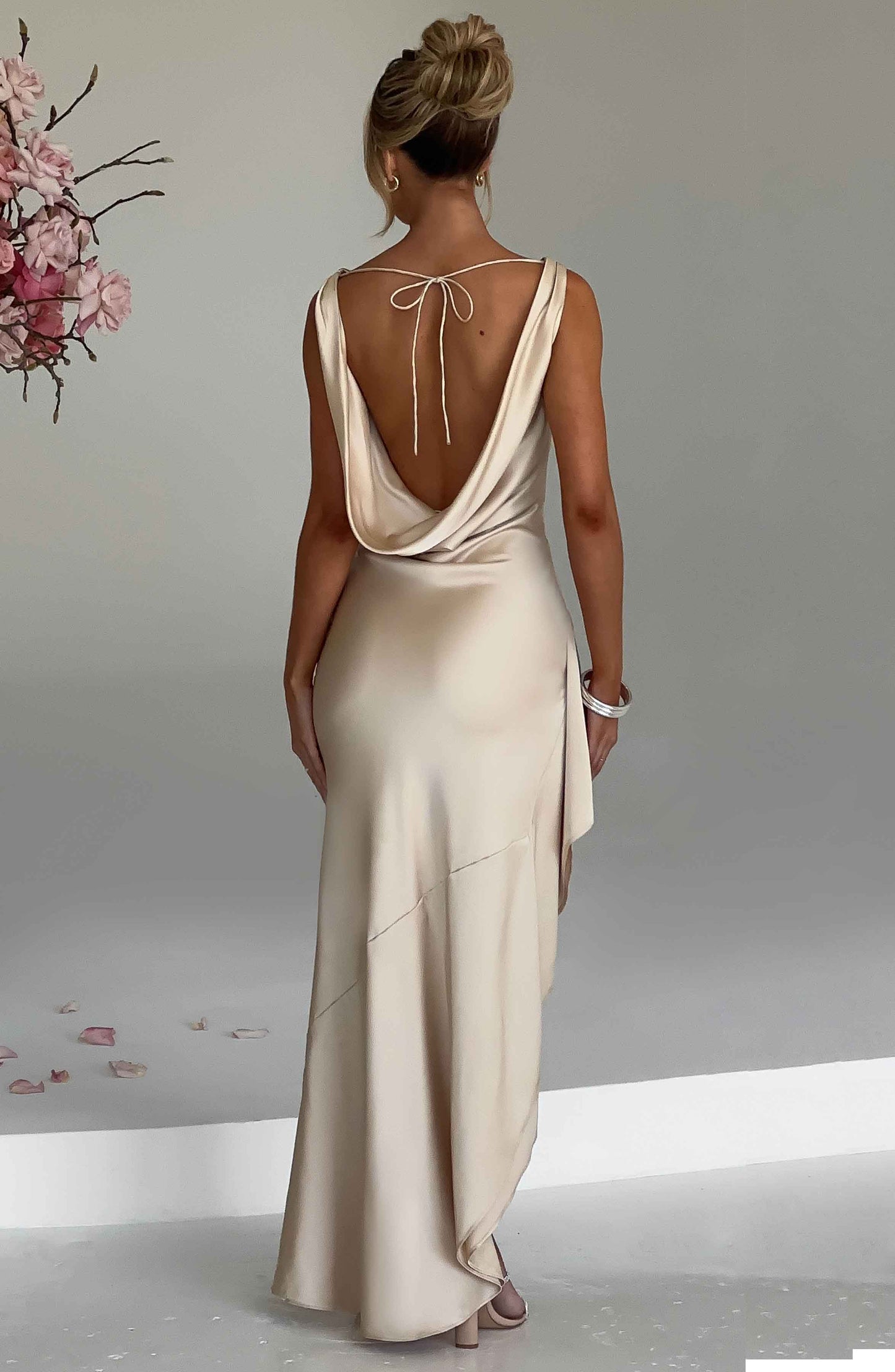  Marilyn Maxi Dress - Champagne - Dress - DYAVOR® 