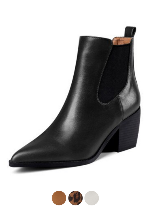  Tamara Women's High Heel Ankle Black Booties - Booties - DYAVOR® 