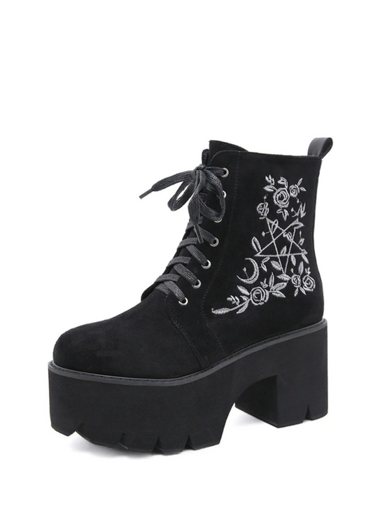  Colina Women's High Quality Platform Boots - Boots - DYAVOR® 
