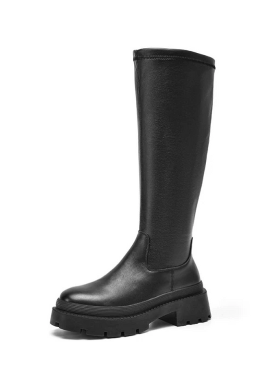  Milton Women's Long Boots With Platform - Boots - DYAVOR® 