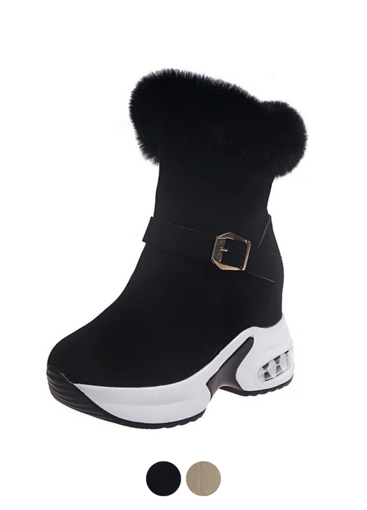  Elsy Women's Boots Black Shoes - Boots - DYAVOR® 