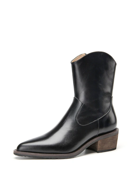 Karini Women's Leather Ankle Boots - Shoes - DYAVOR® 