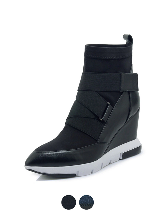  Erwin Women's Leather Platform Boots - Boots - DYAVOR® 
