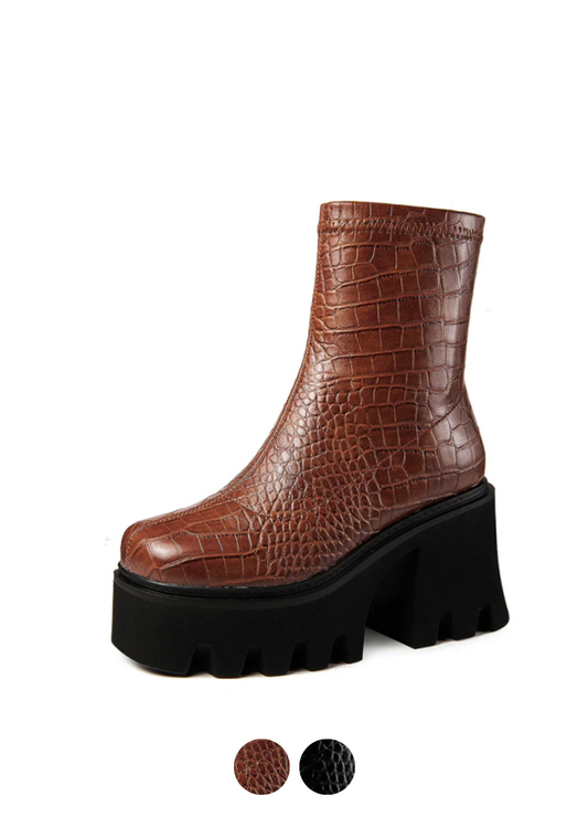  Coba Women's Autumn Winter Platform Ankle Boots - Boots - DYAVOR® 
