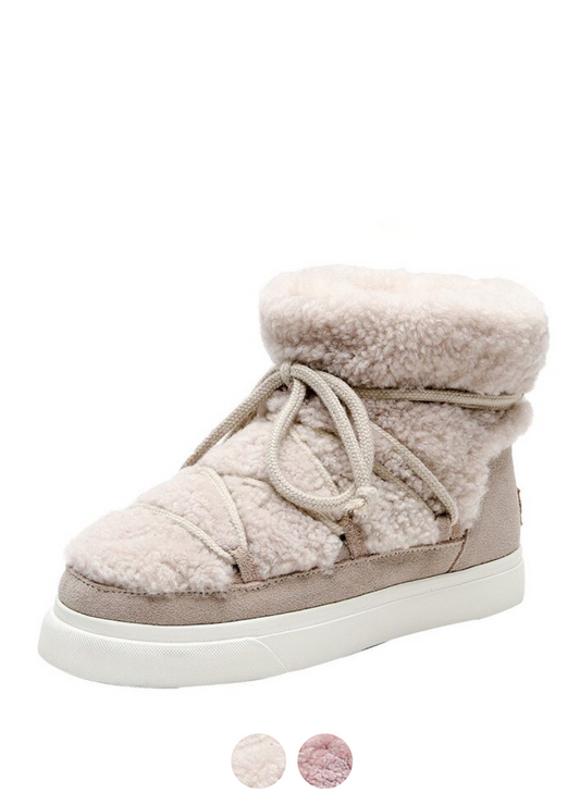  Naples Women's Wool Suede Ankle Bootie - Bootie - DYAVOR® 
