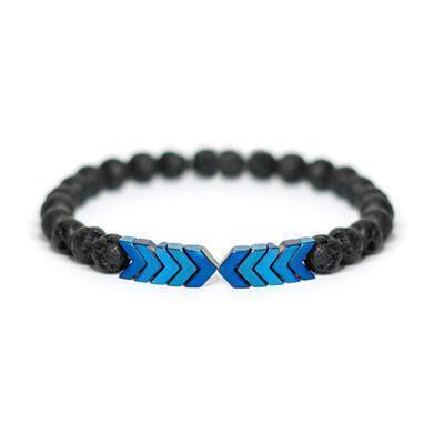  Arrow Lava Stone Bracelet - Bracelets - DYAVOR® 