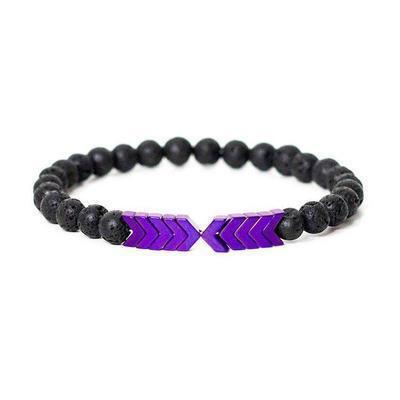  Arrow Lava Stone Bracelet - Bracelets - DYAVOR® 