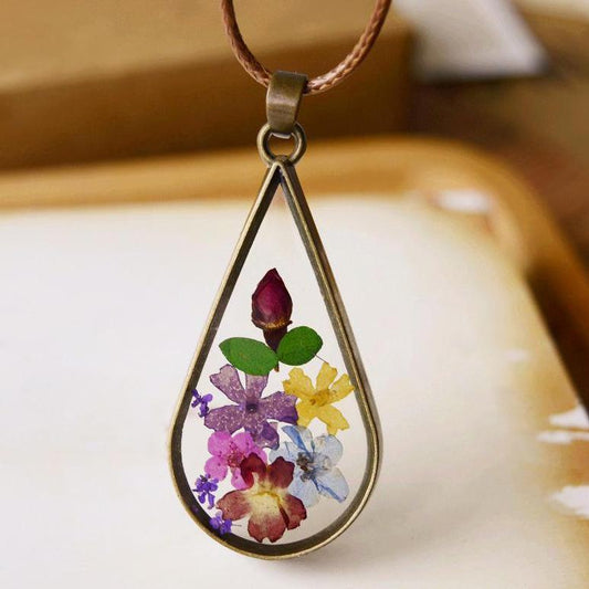 Bronze Terrarium Necklace