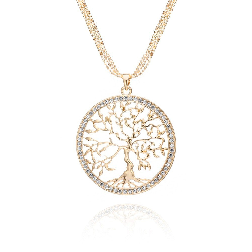 Tree of Life Circle Pendant - Charms & Pendants - DYAVOR® 