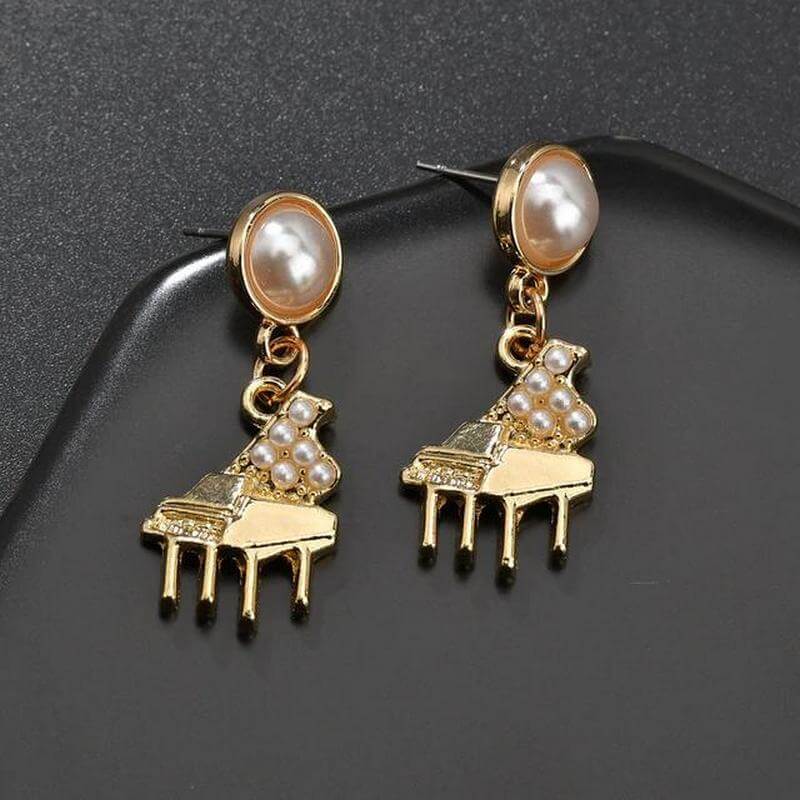  Piano Earrings - Piano Earrings - DYAVOR® 