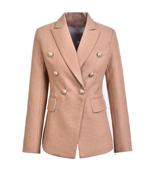  The Priscilla Slim Fit Blazer - Camel -  - DYAVOR® 