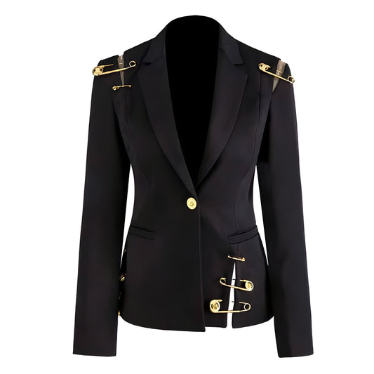  The Solange Slim Fit Blazer -  - DYAVOR® 