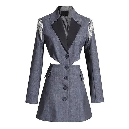  The Vignetta Long Sleeve Blazer -  - DYAVOR® 