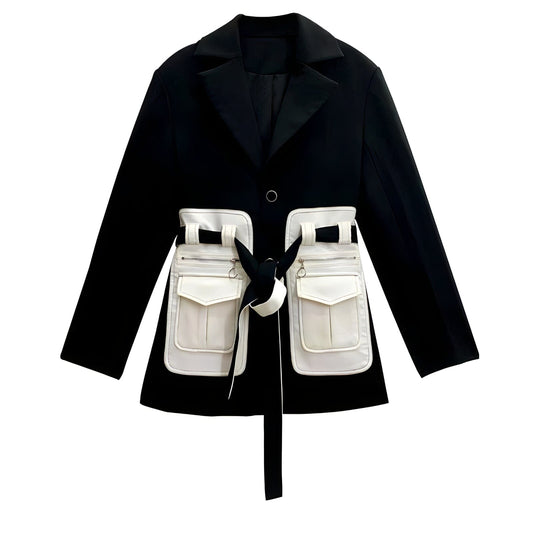  The Sonia Cargo Utility Blazer -  - DYAVOR® 