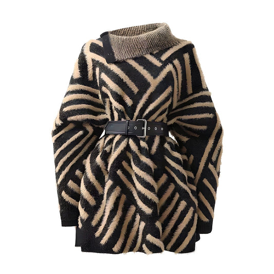  The Safari Pullover Turtleneck Blazer -  - DYAVOR® 