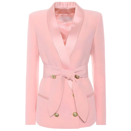  The Julia Belted Slim Fit Blazer - Multiple Colors -  - DYAVOR® 